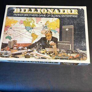 Vintage 1973 Parker Brothers Billionaire Game of Global Enterprise #43